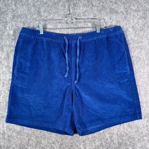 Ocean Pacific Corduroy Shorts Mens XXL Blue 7" Inseam